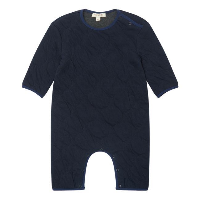 Larch Quilted Jumpsuit Navy blue