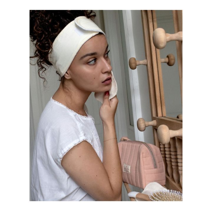 Stirnband Make-Up & Pflege | Weiß- Produktbild Nr. 2