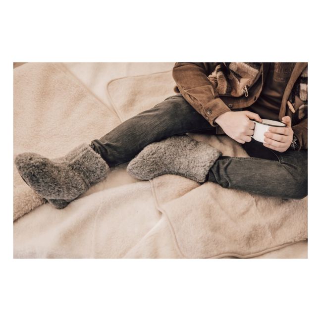 Special Boots Slippers | Light eather grey