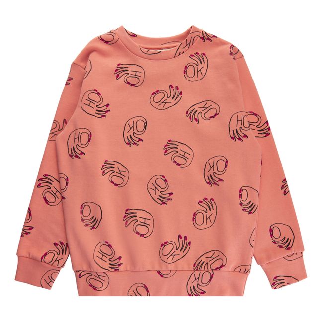 Baptiste Print Sweatshirt | Pink