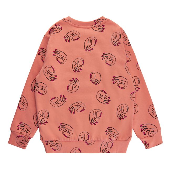 Baptiste Print Sweatshirt | Pink