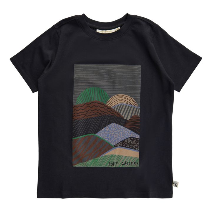 Ji Mountain T-shirt | Schwarz- Produktbild Nr. 0
