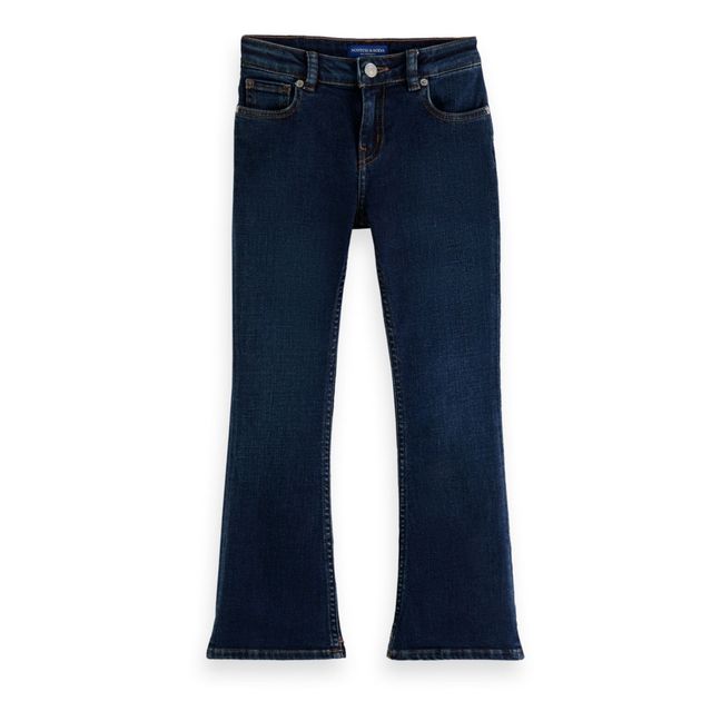 Flared Jeans | Denim brut