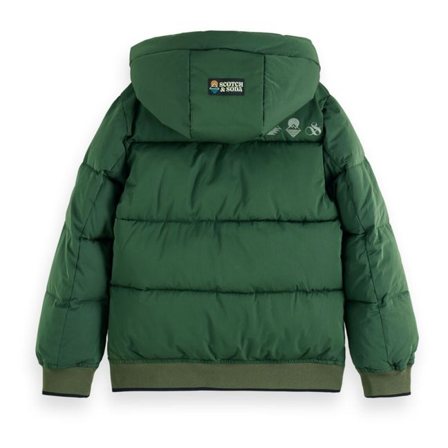 Puffer Jacket Verde militare