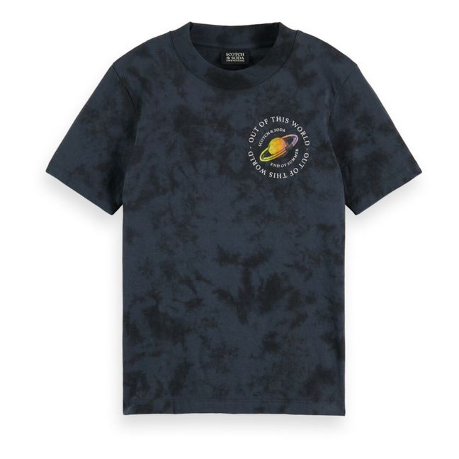 T-Shirt Tie And & Dye Gris anthracite