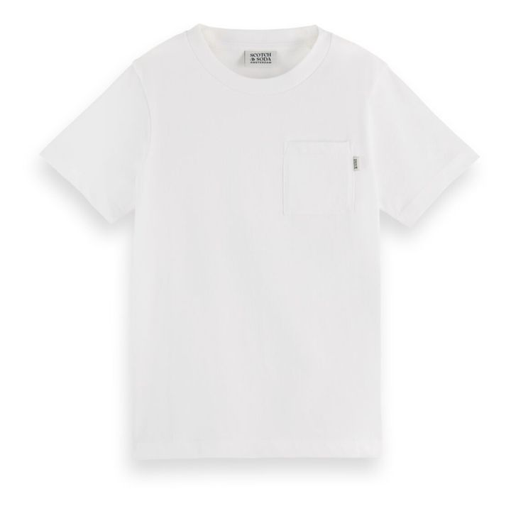 T-Shirt in cotone bio | Bianco- Immagine del prodotto n°0