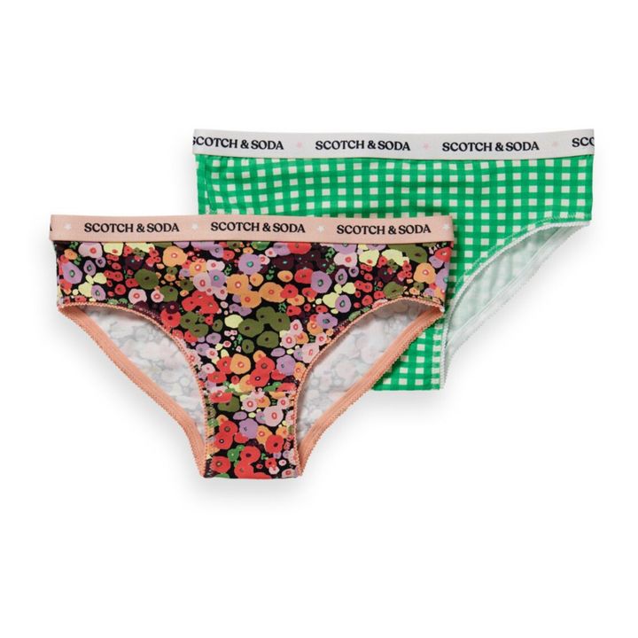 Liberty Briefs - Set of 2 | Green- Product image n°0