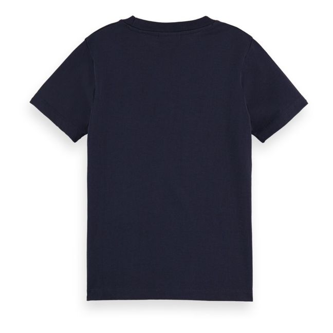 T-shirt Coton Bio Bleu nuit