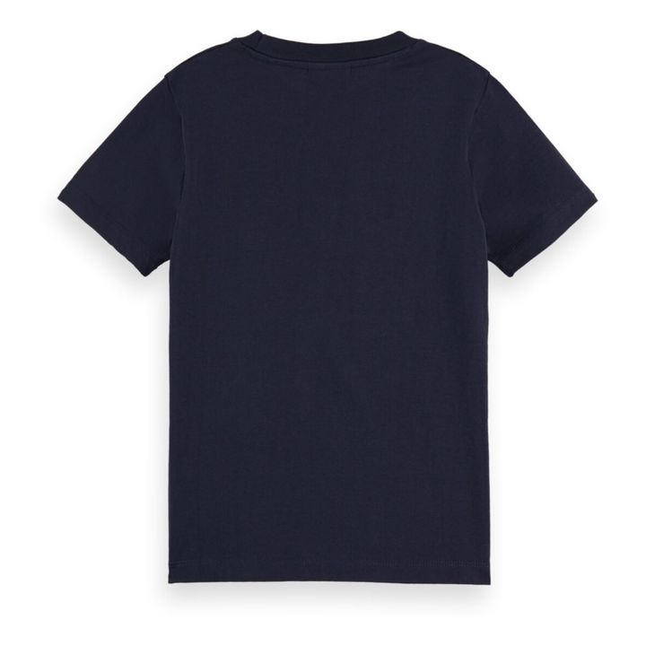Organic Cotton T-shirt | Blu notte- Immagine del prodotto n°2