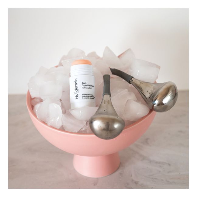 Globes de cryothérapie visage | Argenté