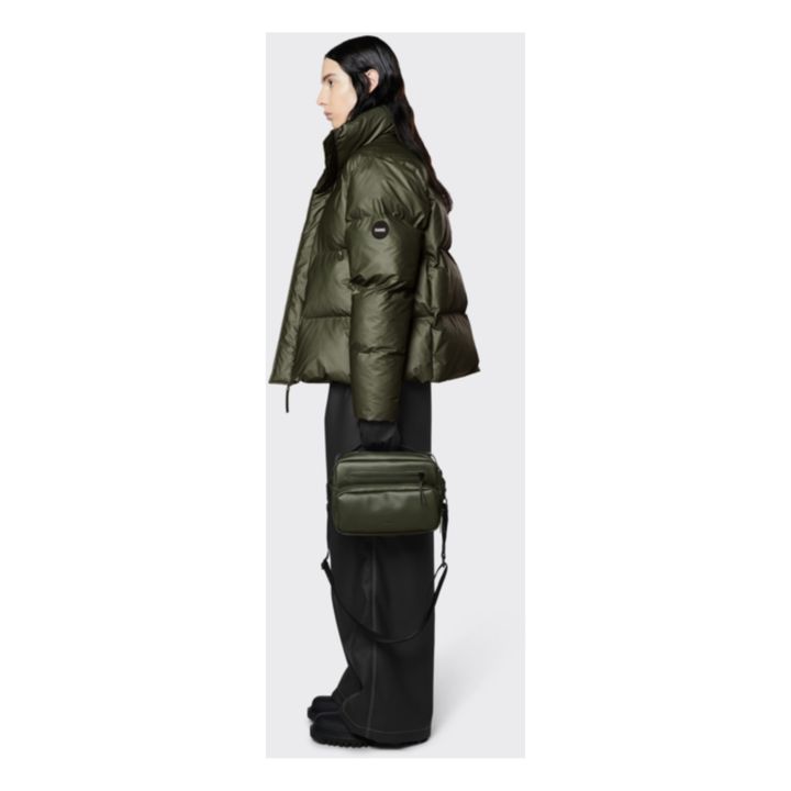 Boxy Puffer Jacket | Verde Kaki- Imagen del producto n°2