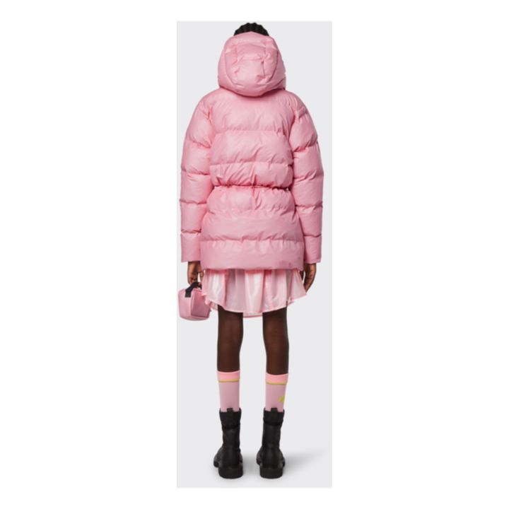Belted Puffer Jacket | Rosa- Imagen del producto n°4