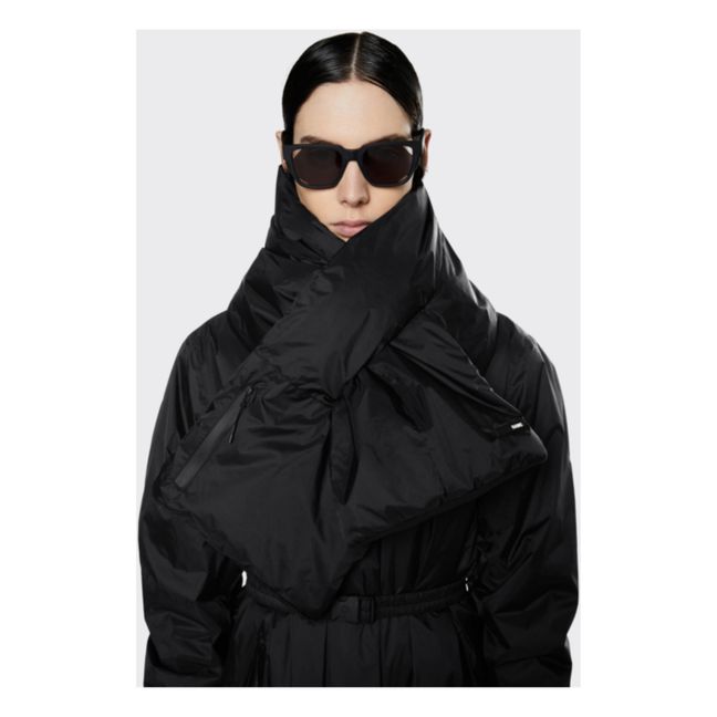 Waterproof Quilted Scarf | Nero