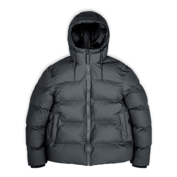 Hooded Puffer Jacket | Gris Antracita- Imagen del producto n°0