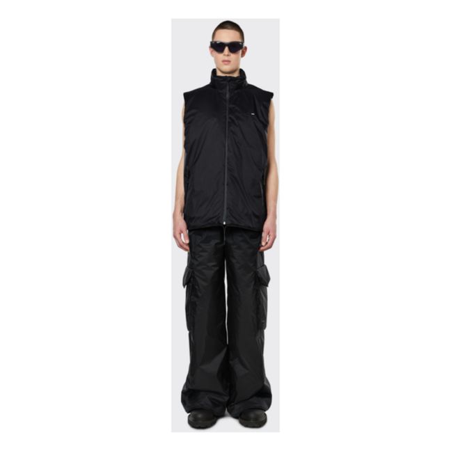Quilted Waterproof Vest | Negro