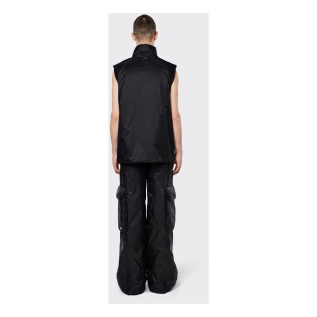 Quilted Waterproof Vest | Negro