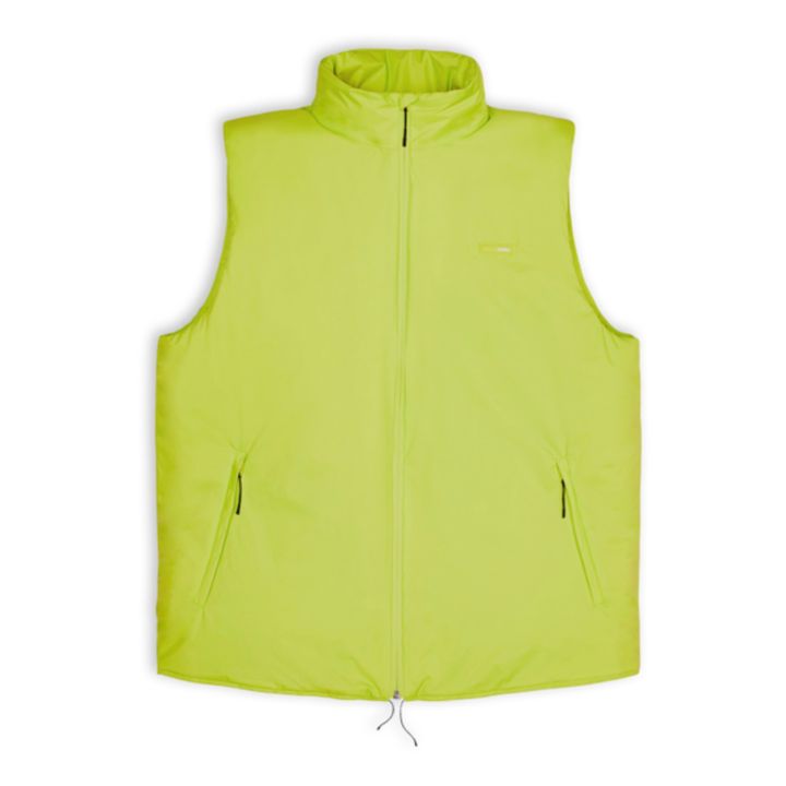 Quilted Waterproof Vest | Giallo- Immagine del prodotto n°0