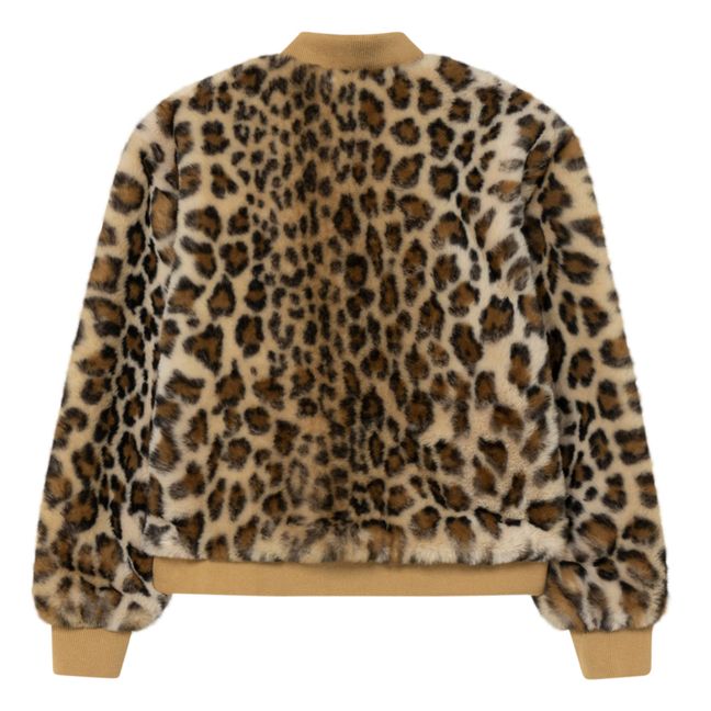Leopard Jacket Marrone