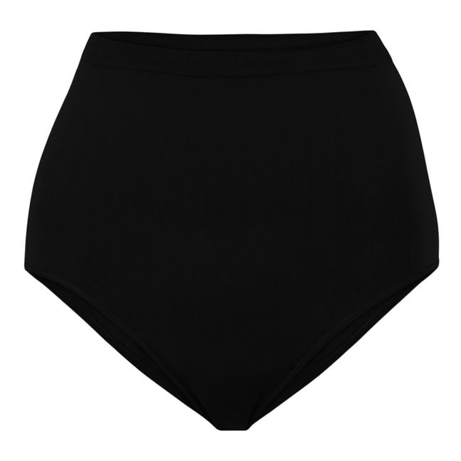 Tranquil High-Waisted Briefs | Nero