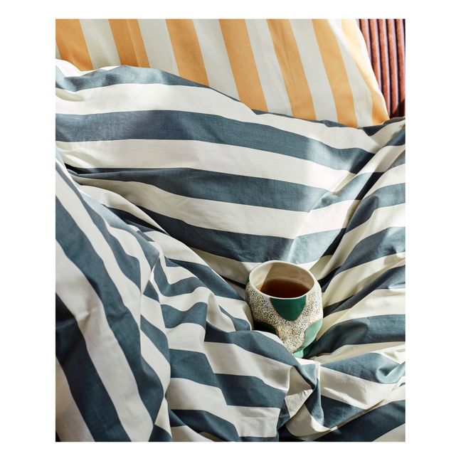 Funda de almohada Eté | Verde Oscuro