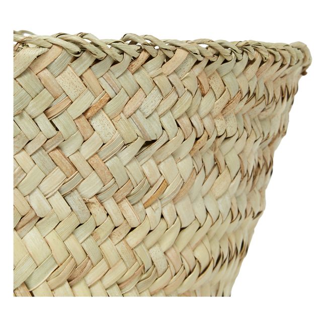 Round Palm Leaf Basket