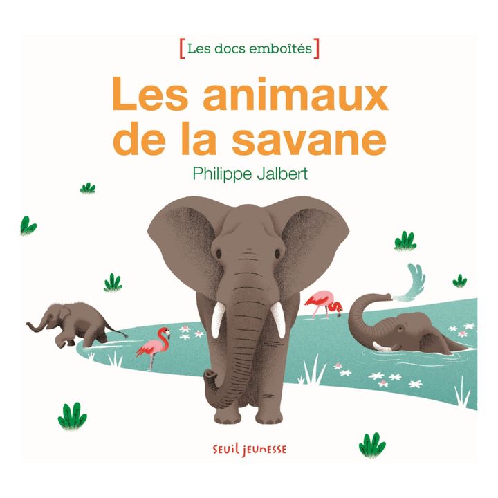 Libro Les Animaux de la savane - Philippe Jalbert- Imagen del producto n°0