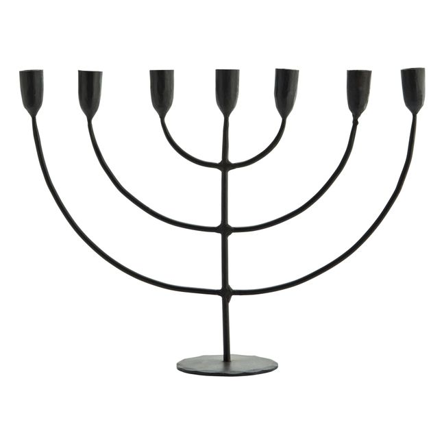 Metal Candle Holder | Negro