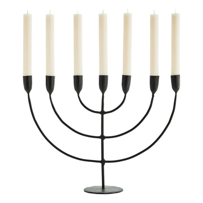 Metal Candle Holder | Negro