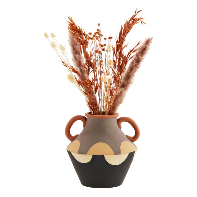 Vase en terracotta | Gris anthracite