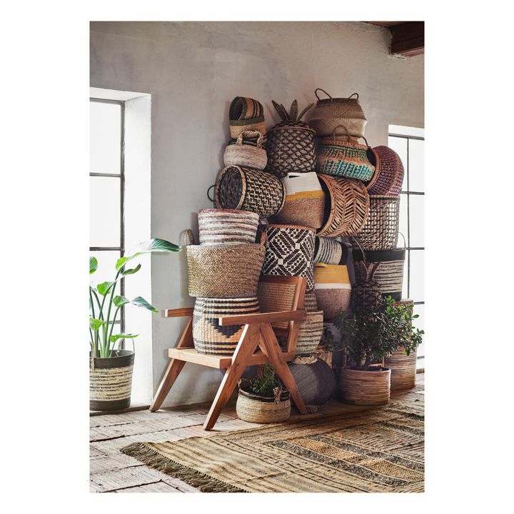Striped Baskets - Set of 2- Produktbild Nr. 2