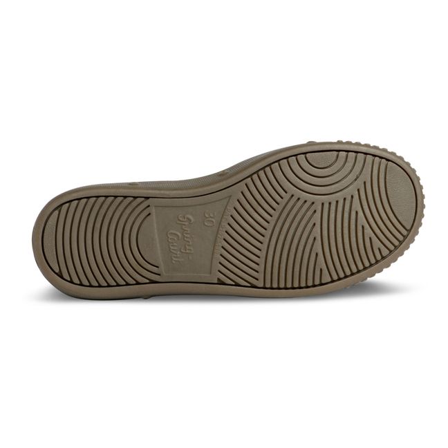 G2 Leather Low-Top Velcro Sneakers | Verde oliva