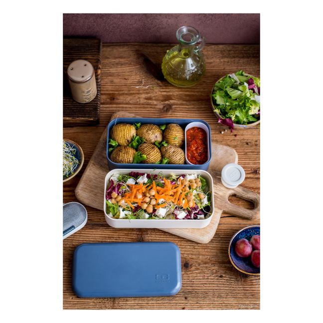 Bento 2 compartiments hermétiques MB Original | Bleu