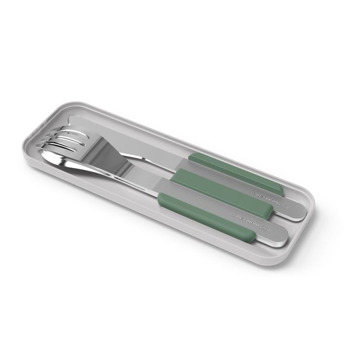 Couverts MB Slim Box en inox  | Vert- Image produit n°2
