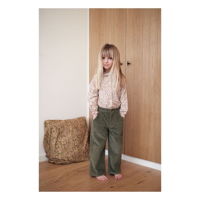 Cordhose Gaby | Grün