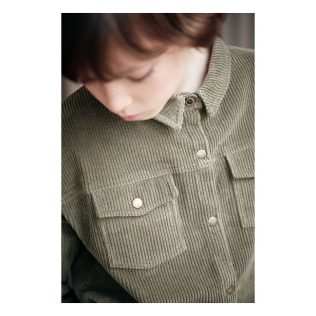 Sachou Corduroy Shirt | Grün