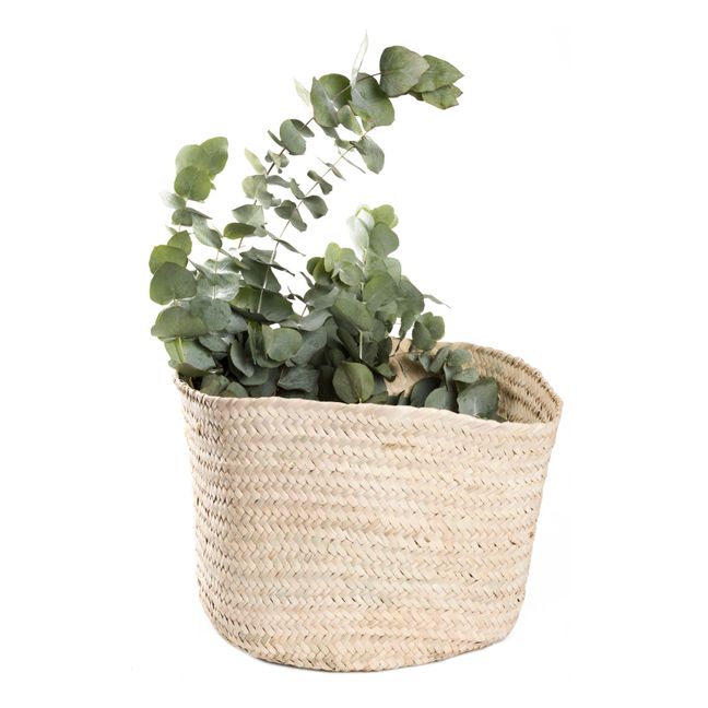 Square Palm Leaf Basket