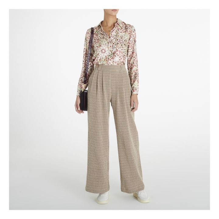 Arles Silk Twill Shirt Rosa- Produktbild Nr. 1