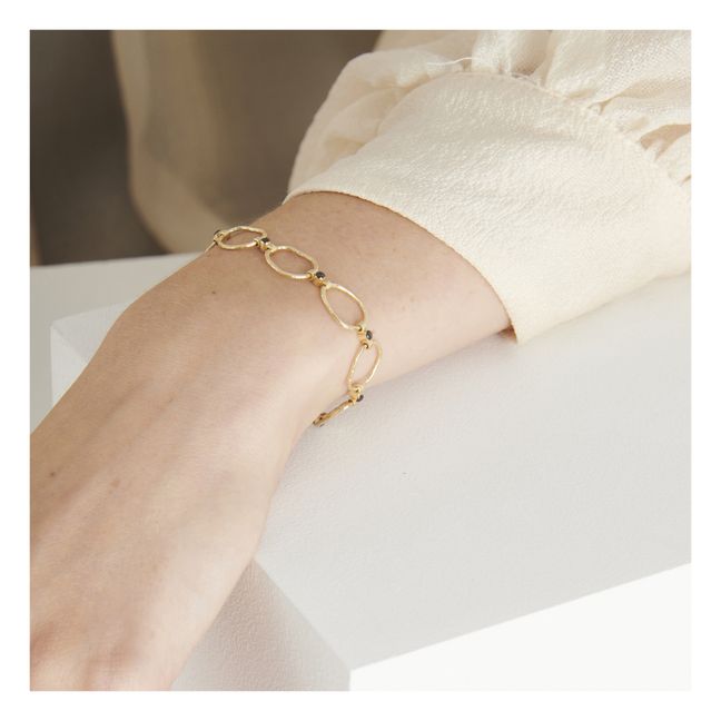 Jane M Dot Bracelet | Gold