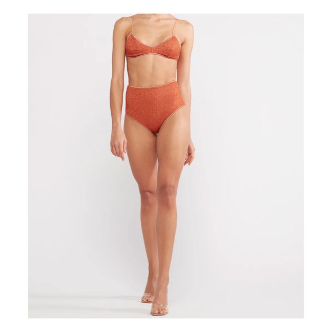 Lumière High Waisted Bikini | Naranja