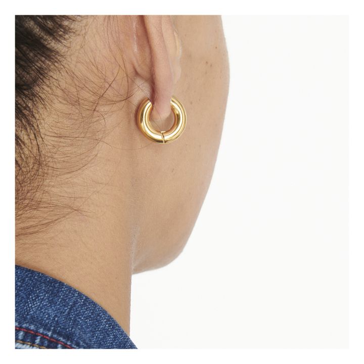 Eye Earrings Gold- Product image n°3