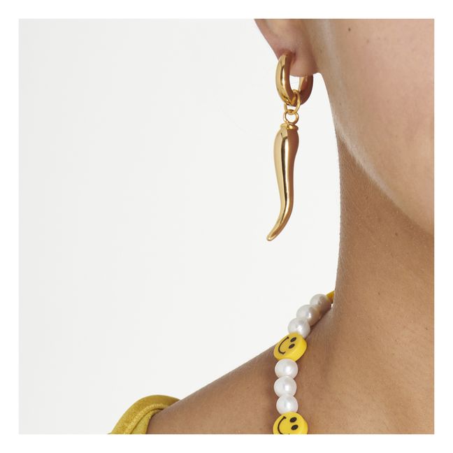 Smiley Face and Chilli Bracelet | Dorato