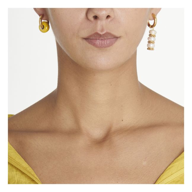 Pearl and Bead Earrings | Giallo