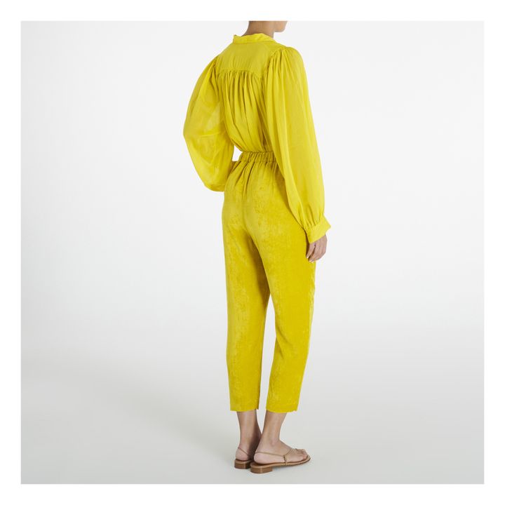 Flowy Corduroy Trousers Gelb- Produktbild Nr. 2