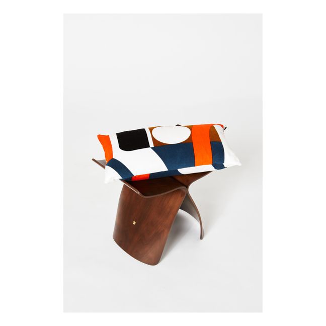 Vision Cotton Cushion | Orange