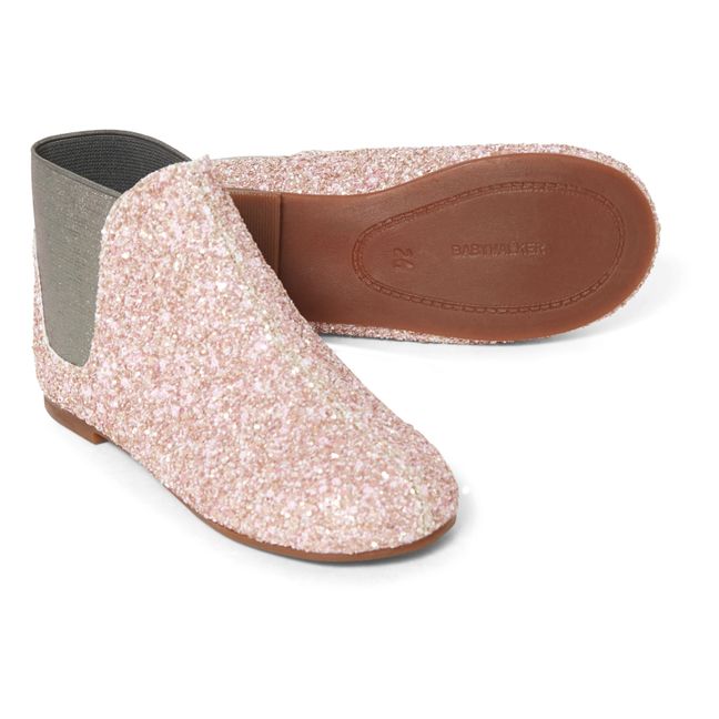 Sparkle Chelsea Boots Pink