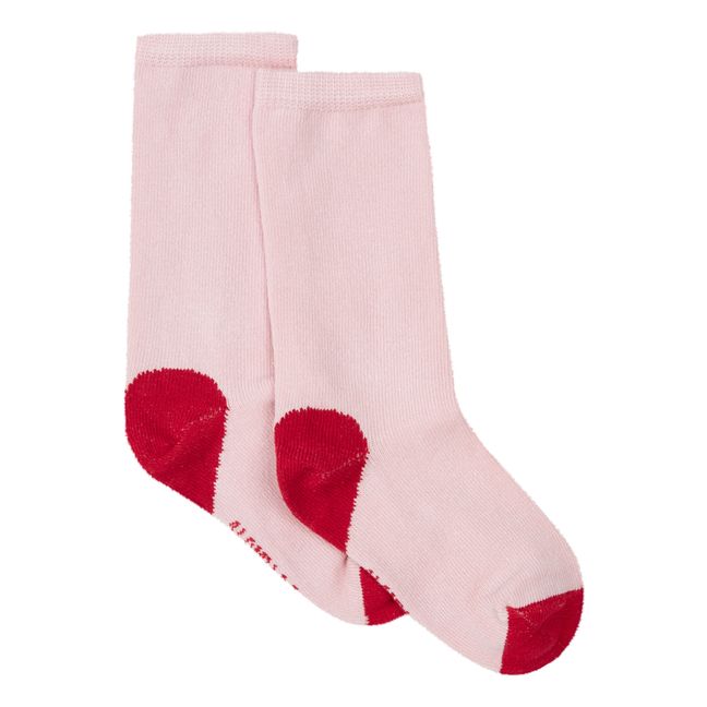 Heart Socks Rosa