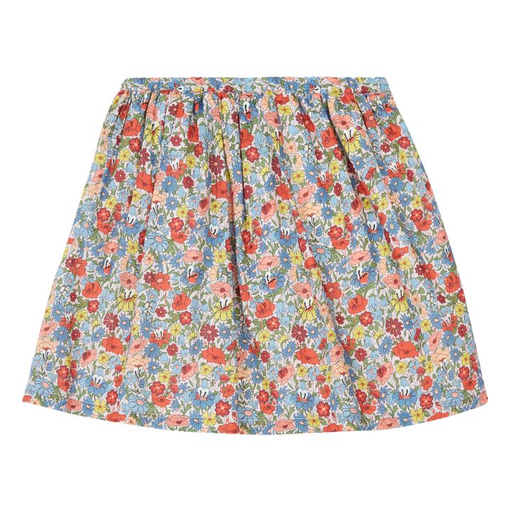 Framboise Exclusive Liberty Print Skirt Blue- Product image n°2