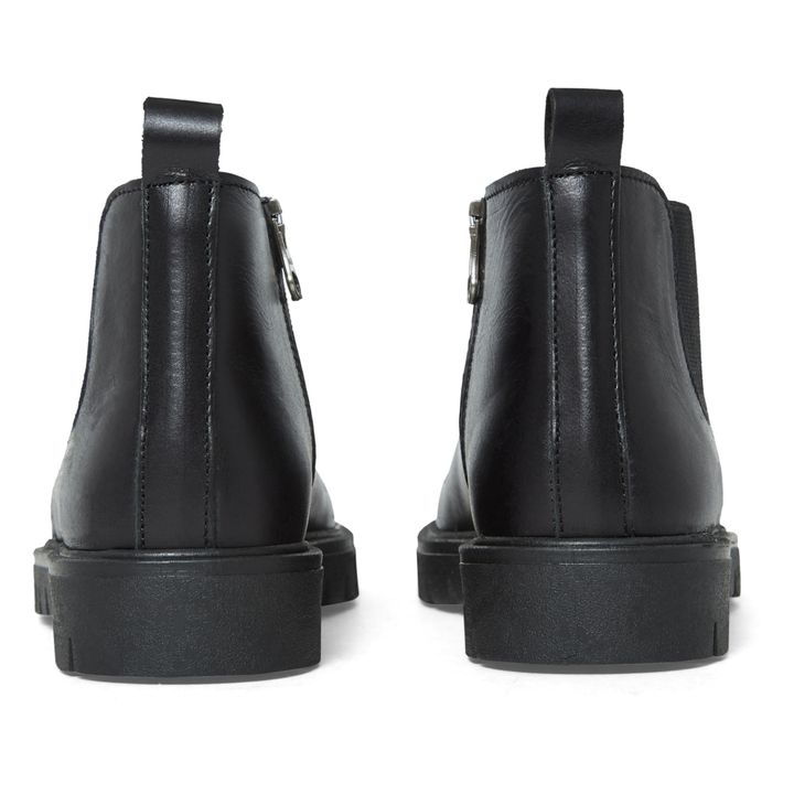 Leather Chelsea Boots | Black- Product image n°3