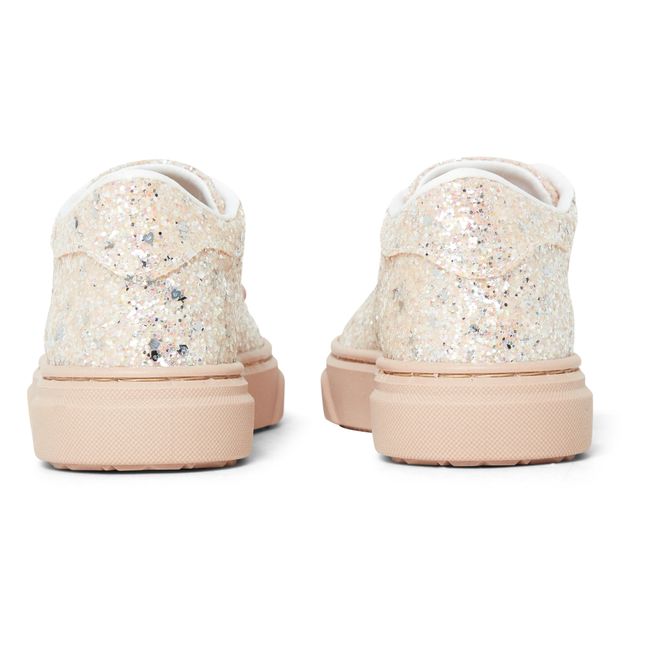 Scarpe da ginnastica, con paillette | Rosa incarnato