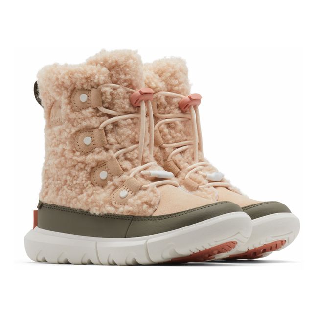 Explorer Cozy Boots | Pale pink